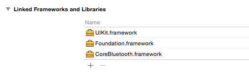 Adding new frameworks to your project in Xcode